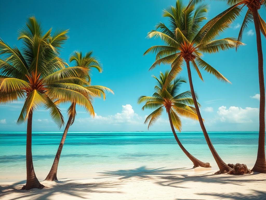 Strand und Palmen in Florida